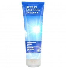 Desert Essence Органика Неароматизированный шампунь 8 жидких унций (237 мл)