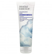 Desert Essence Органика Неароматизированный лосьон для рук и тела 8 жидких унций (237 мл)
