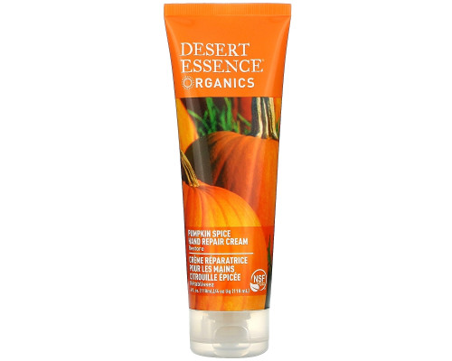 Desert Essence Органический крем для заживления кожи на руках с тыквенным запахом 4 жидких унции (118 мл) Desert Essence Органический крем для заживления кожи на руках с тыквенным запахом 4 жидких унции (118 мл)