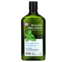 Avalon Organics Шампунь укрепляющая мята 11 жидкая унция (325 мл)
