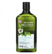 Avalon Organics Шампунь с чайным деревом для кожи головы 11 жидких унций (325 мл)