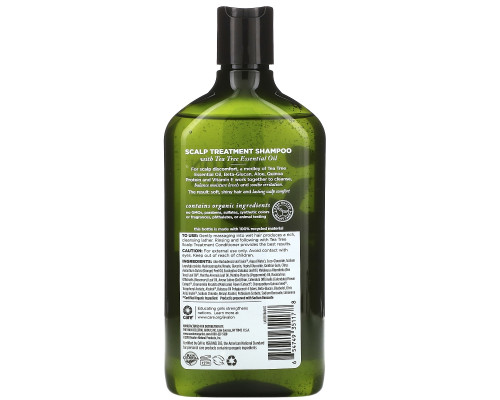 Avalon Organics Шампунь с чайным деревом для кожи головы 11 жидких унций (325 мл) Avalon Organics Шампунь с чайным деревом для кожи головы 11 жидких унций (325 мл)