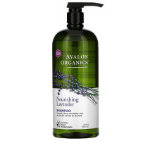 Avalon Organics Питательный шампунь с экстрактом лаванды 32 жидких унции (946 мл)