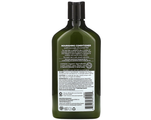 Avalon Organics Кондиционер Питательная лаванда 11 унций (312 г) Avalon Organics Кондиционер Питательная лаванда 11 унций (312 г)