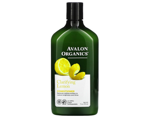 Avalon Organics Кондиционер Очищающий лимон 11 жидких унций (325 мл) Avalon Organics Кондиционер Очищающий лимон 11 жидких унций (325 мл)