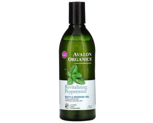 Avalon Organics Гель для душа и ванной с мятой 12 жидких унций (355 мл) Avalon Organics Гель для душа и ванной с мятой 12 жидких унций (355 мл)