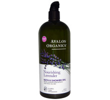 Avalon Organics Гель для ванны и душа с лавандой 32 жидких унции (946 мл)