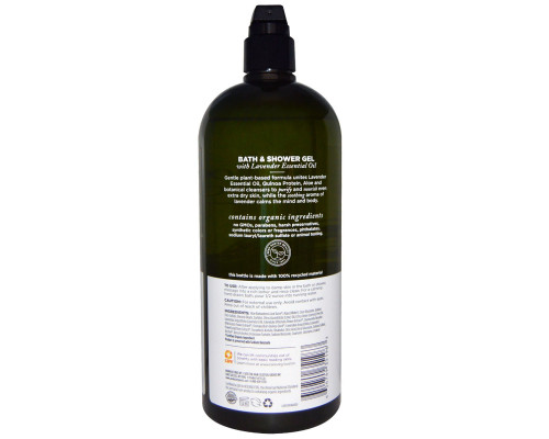 Avalon Organics Гель для ванны и душа с лавандой 32 жидких унции (946 мл) Avalon Organics Гель для ванны и душа с лавандой 32 жидких унции (946 мл)