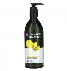 Avalon Organics Лосьон для рук и тела Лимон 12 oz (340 мл)