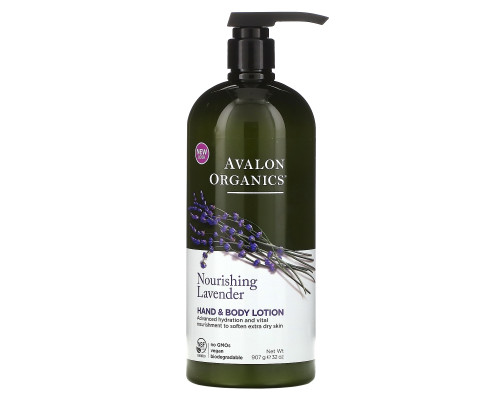 Avalon Organics Лосьон для рук и тела с лавандой 32 унции ( 907 г ) Avalon Organics Лосьон для рук и тела с лавандой 32 унции ( 907 г )
