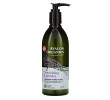 Avalon Organics Глицериновое мыло для рук с ароматом лаванды 12 жидких унций (355 мл)