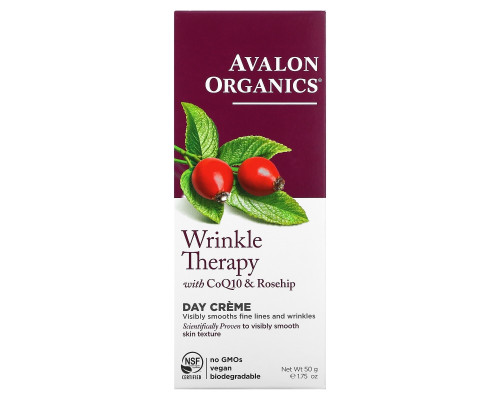Avalon Organics CoQ10 Repair крем против морщин 175 унции (50 г) Avalon Organics CoQ10 Repair крем против морщин 175 унции (50 г)