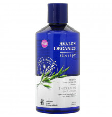 Avalon Organics Биотин B-комплекс шампунь для повышения густоты волос 14 жидких унций (414 мл)