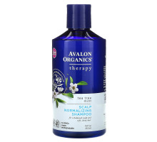 Avalon Organics Шампунь нормализующий кожу голову Чайное дерево и мята 14 fl oz (414 мл)