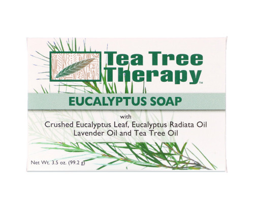 Tea Tree Therapy Эвкалиптовое мыло брусок 35 унции (992 г) Tea Tree Therapy Эвкалиптовое мыло брусок 35 унции (992 г)