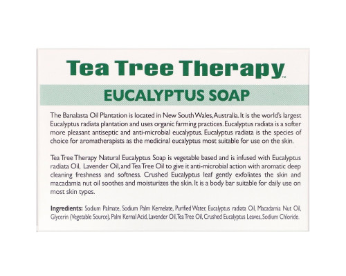 Tea Tree Therapy Эвкалиптовое мыло брусок 35 унции (992 г) Tea Tree Therapy Эвкалиптовое мыло брусок 35 унции (992 г)