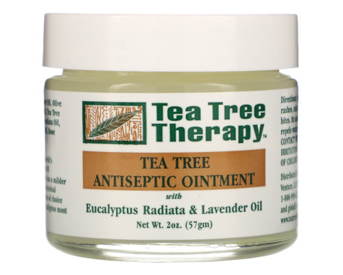 Tea Tree Therapy Tea Tree Antiseptic Ointment 2 oz (57 g) Tea Tree Therapy Tea Tree Antiseptic Ointment 2 oz (57 g)