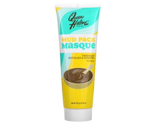 Queen Helene, Mud Pack Masque, Toxin Relief, Anti-Aging, 8 oz (227 g) Queen Helene, Mud Pack Masque, Toxin Relief, Anti-Aging, 8 oz (227 g)