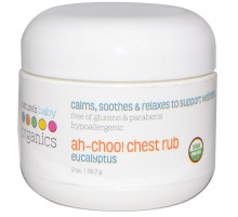 Nature's Baby Organics Ah-Choo! Мазь для натирания эвкалипт 2 жидкие унции (60 мл)