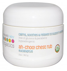 Nature's Baby Organics Ah-Choo! Мазь для натирания эвкалипт 2 жидкие унции (60 мл)