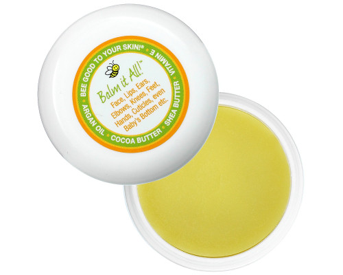 Sierra Bees, Аргановый Бальзам для тела с маслами какао и ши, для питания и увлажнения кожи, 1 унция (28 г) Sierra Bees, Аргановый Бальзам для тела с маслами какао и ши, для питания и увлажнения кожи, 1 унция (28 г)