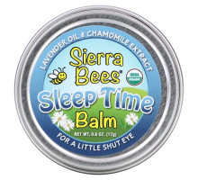 Sierra Bees, Sleep Time Balm, Lavender & Chamomile, 0.6 oz (17 g)