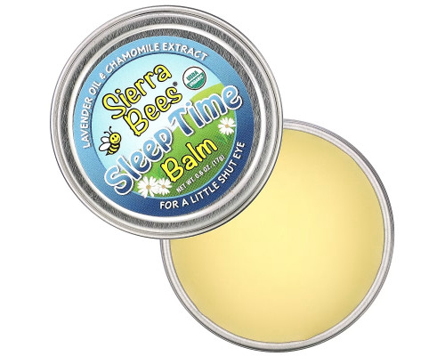 Sierra Bees, Sleep Time Balm, Lavender & Chamomile, 0.6 oz (17 g) Sierra Bees, Sleep Time Balm, Lavender & Chamomile, 0.6 oz (17 g)