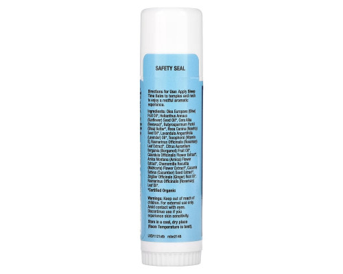 Sierra Bees, Sleep Time Balm Stick, Lavender & Chamomile, 0.6 oz (17 g) Sierra Bees, Sleep Time Balm Stick, Lavender & Chamomile, 0.6 oz (17 g)