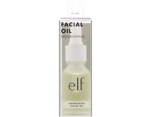 E.L.F., Facial Oil, Nourishing, 0.51 fl oz (15 ml) E.L.F., Facial Oil, Nourishing, 0.51 fl oz (15 ml)