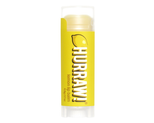 Hurraw! Balm Бальзам для губ лимон 015 унции (4,3 г) Hurraw! Balm Бальзам для губ лимон 015 унции (4,3 г)
