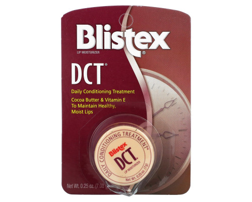 Blistex, DCT (Ежедневное увлажнение) для губ, SPF 20, 0,25 унции (7,08 г) Blistex, DCT (Ежедневное увлажнение) для губ, SPF 20, 0,25 унции (7,08 г)