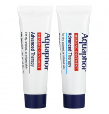 Aquaphor, Healing Ointment, Skin Protectant, Dual Pack, .35 oz ea