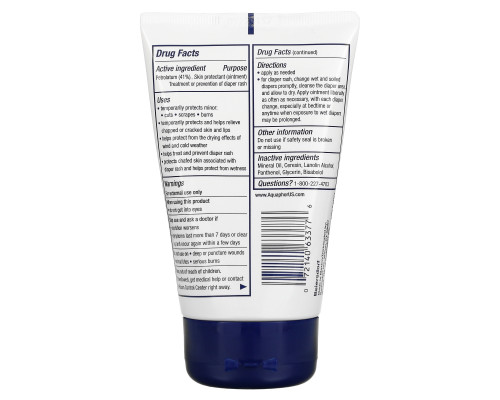 Aquaphor, Лечебная мазь для детей, 3 унции (85 г) Aquaphor, Лечебная мазь для детей, 3 унции (85 г)