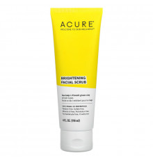 Acure Organics Осветляющий скраб для лица 4 жидких унции (118 мл)