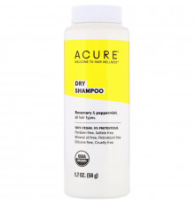 Acure Organics Сухой шампунь со стволовыми клетками арганы и коэнзимом Q10 17 унции (48 г)