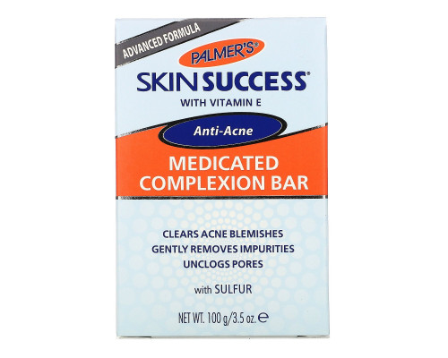 Palmer's, Лечебное мыло от угревой сыпи Skin Success, 100 г Palmer's, Лечебное мыло от угревой сыпи Skin Success, 100 г