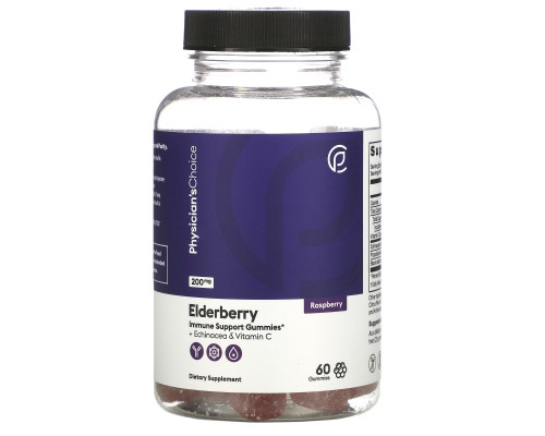 Physician's Choice, Elderberry Gummies, 60 Gummies Physician's Choice, Elderberry Gummies, 60 Gummies