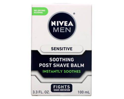 Nivea, Бальзам после бритья для чувствительной кожи, 3,3 жидких унции (100 мл)