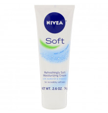 Nivea, Освежающий мягкий увлажняющий крем, 2,6 унц. (74 г)