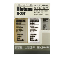 Mill Creek Botanicals, Biotene H-24, Природный комплекс, Набор из 3 средств