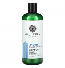 Mill Creek Botanicals, Балансирующий шампунь с маслом жожоба, 14 жидких унций (414 мл)