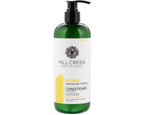 Mill Creek Botanicals, Henna Conditioner, Enhancing Formula, 14 fl oz (414 ml) Mill Creek Botanicals, Henna Conditioner, Enhancing Formula, 14 fl oz (414 ml)
