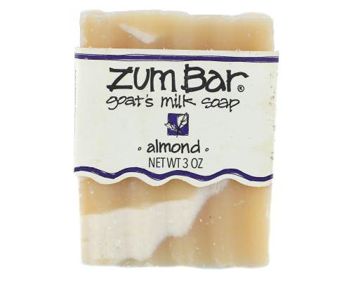 Indigo Wild Zum Bar мыло с козьим молоком миндаль кусок весом 3 унции Indigo Wild Zum Bar мыло с козьим молоком миндаль кусок весом 3 унции