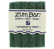Indigo Wild Zum Bar мыло с козьим молоком розмарин и мята кусок весом 3 унции