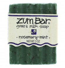 Indigo Wild Zum Bar мыло с козьим молоком розмарин и мята кусок весом 3 унции