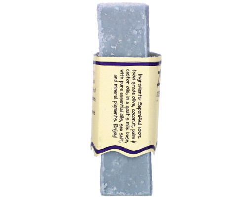 Indigo Wild Zum Bar Мыло с козьим молоком Морская соль 3 унции Indigo Wild Zum Bar Мыло с козьим молоком Морская соль 3 унции