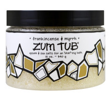 Indigo Wild, Zum Tub, соль эпсома и морская соль, ладан и мирра, 12 унций (340 г)