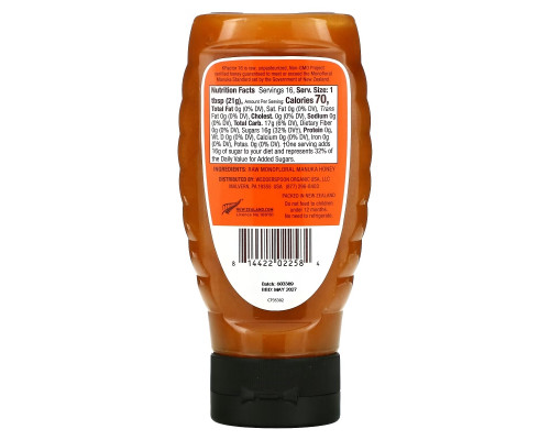 Wedderspoon, Raw Manuka Honey, KFactor 16, 12 oz (340 g) Wedderspoon, Raw Manuka Honey, KFactor 16, 12 oz (340 g)