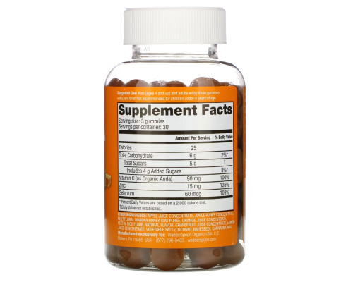 Wedderspoon, Manuka Honey, Immunity Gummies, Citrus, 90 Gummies Wedderspoon, Manuka Honey, Immunity Gummies, Citrus, 90 Gummies