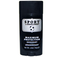 Herban Cowboy Дезодорант Максимальная защита спорт 2.8 oz (80 г)